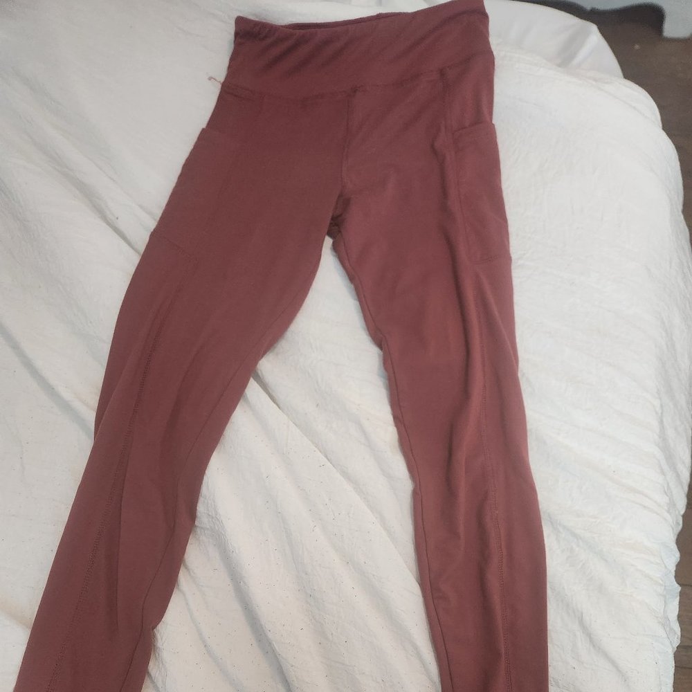Dusty Pink Leggings w/ Pockets
